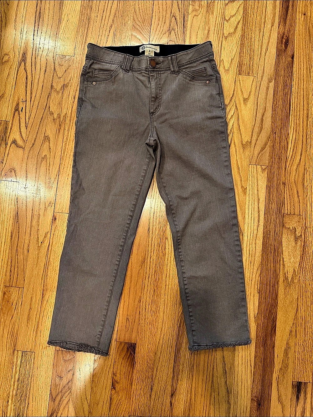 Democracy Women's Brown Straight Leg Jeans - 8